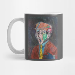 Picasso-esque Man by James Mug